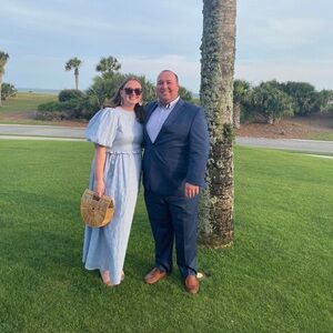 Sister Jane Blue Gingham Puff Sleeve Maxi Dress